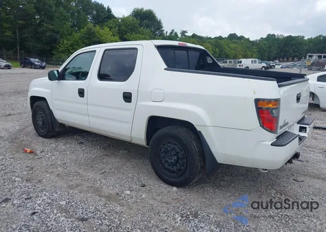 2007 Honda Ridgeline Rt из США, поврежденный, VIN 2HJYK16257H546483